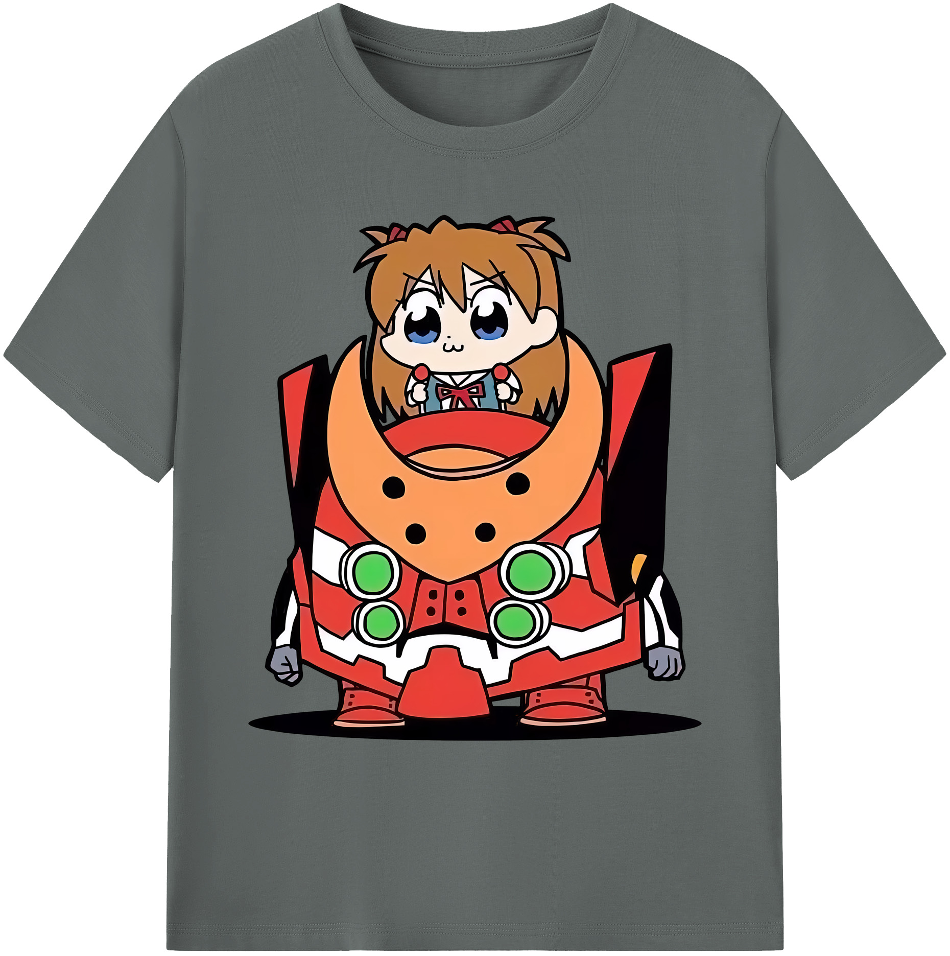 （画像用） EVA 新世紀エヴァンゲリオン 綿100％ メンズ半袖Tシャツ｜肌触りやわらか＆通気性